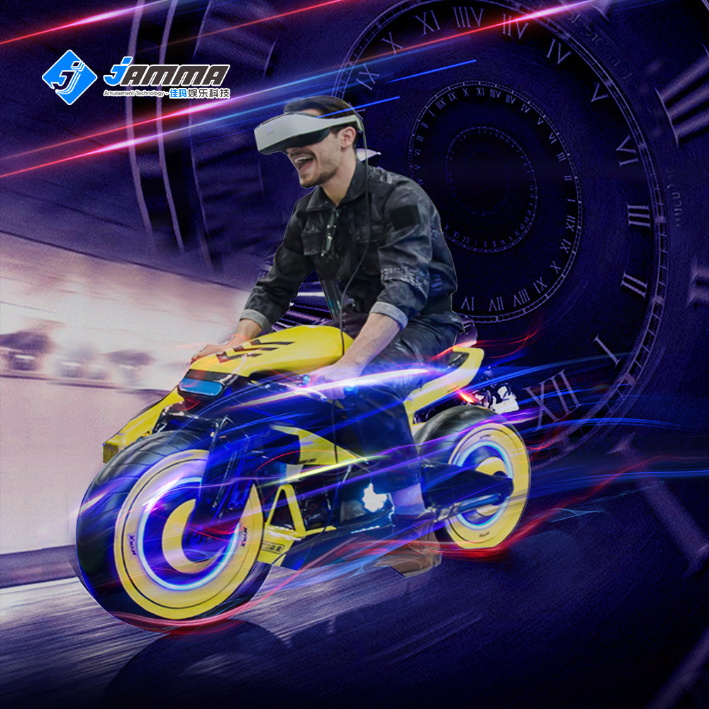 Sports Bike Motorcycle Virtual Reality Game 9D Competitive Racing